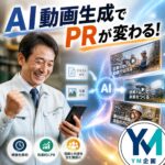 2026年最新の動画生成AIを活用してPR動画を効率化する、中小企業の社長向けアイキャッチ画像
