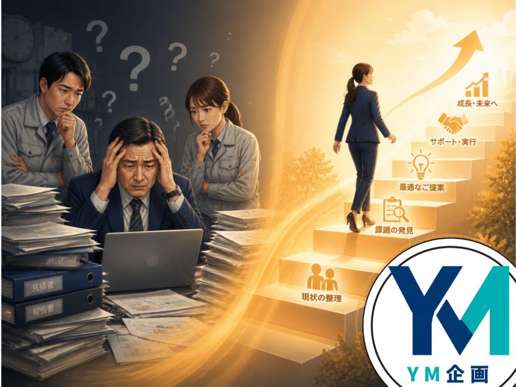 2026年最新の中小企業向けAI導入で社内が混乱する原因と正しいステップを解説するアイキャッチ画像。