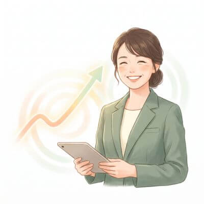 笑顔の経営者